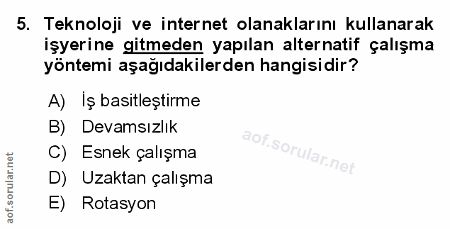 Soru 5