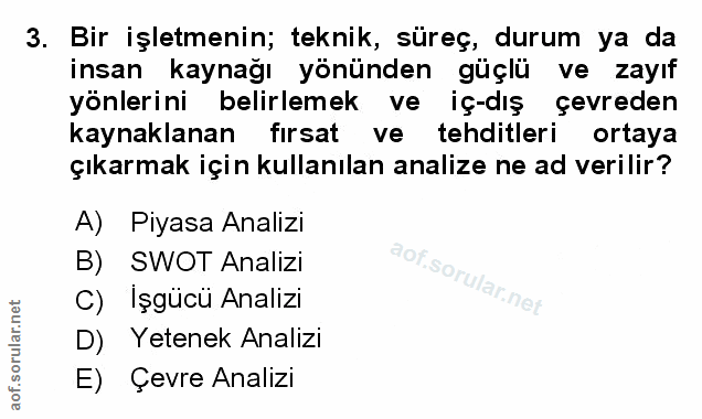 Soru 3