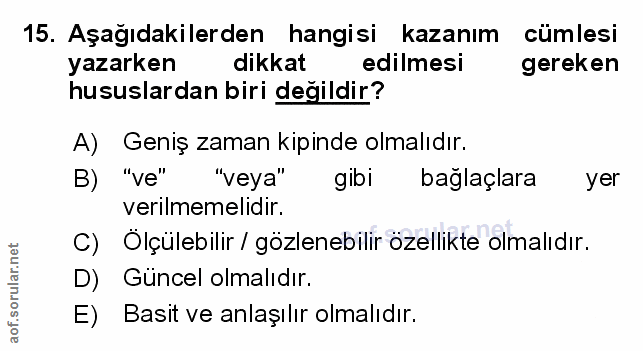 Soru 15