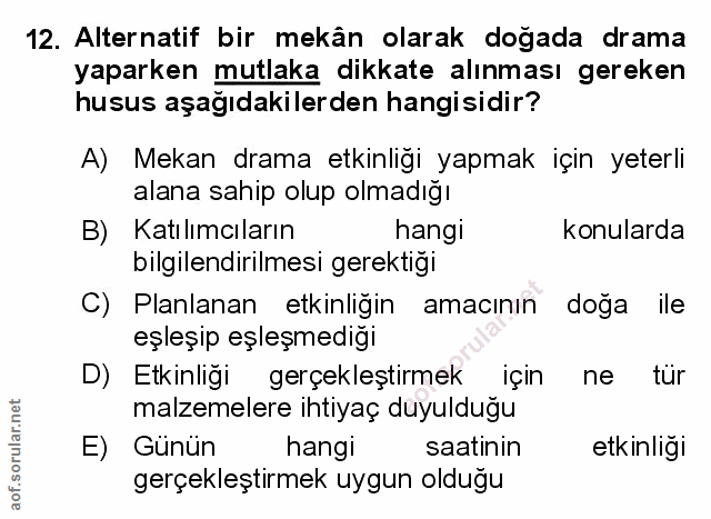 Soru 12