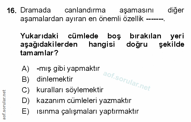 Soru 16