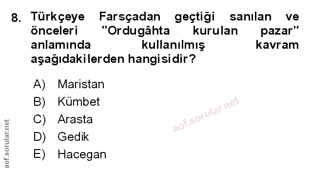 Soru 8