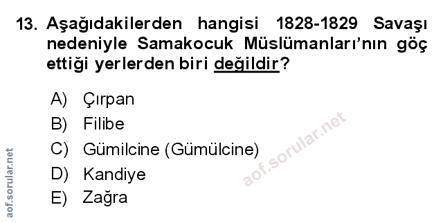 Soru 13