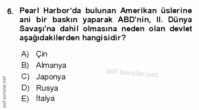 Soru 6