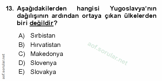 Soru 13