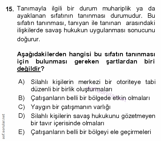 Soru 15