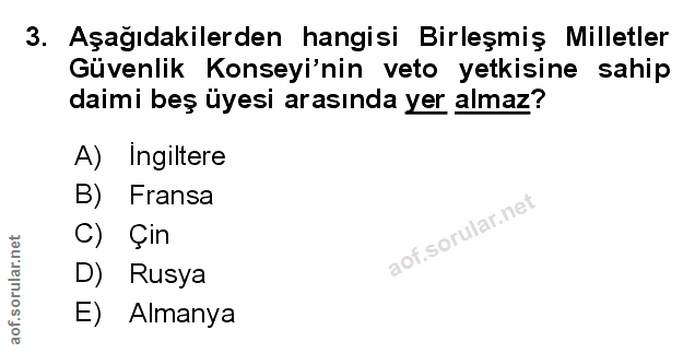 Soru 3