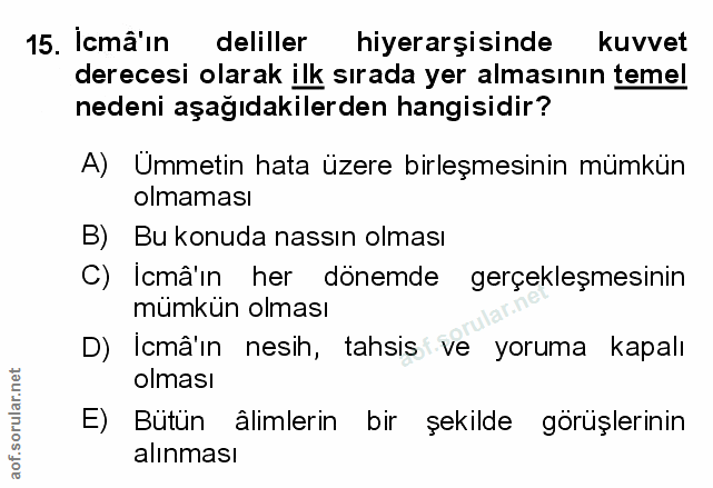 Soru 15