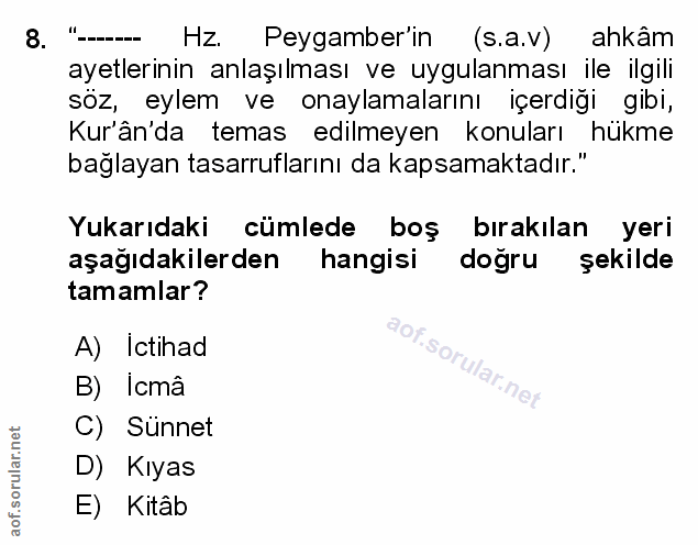 Soru 8