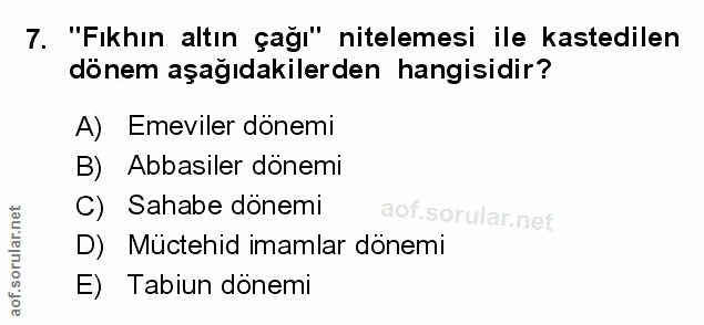 Soru 7