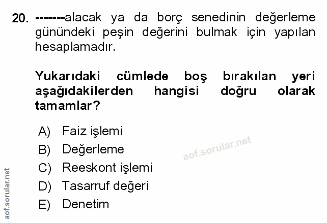 Soru 20