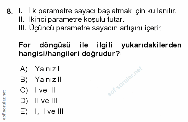 Soru 8