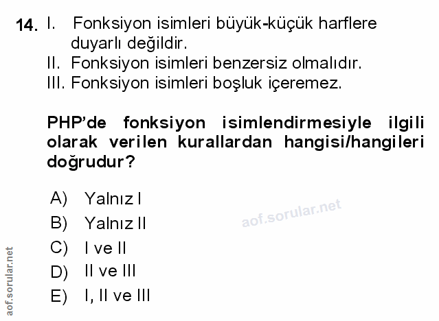 Soru 14