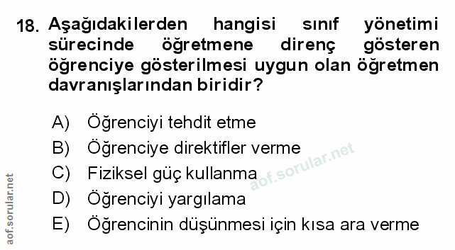 Soru 18