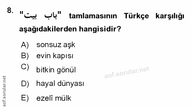 Soru 8
