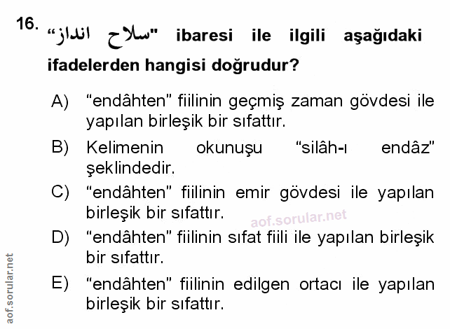 Soru 16