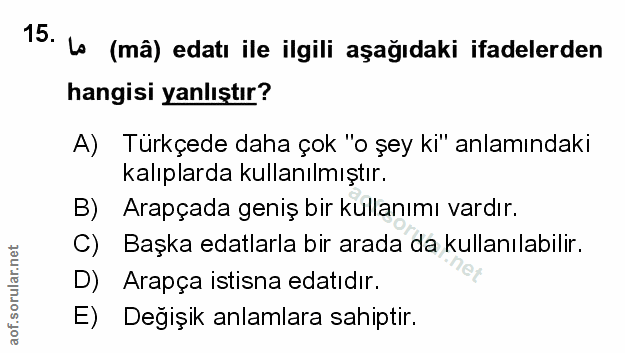 Soru 15