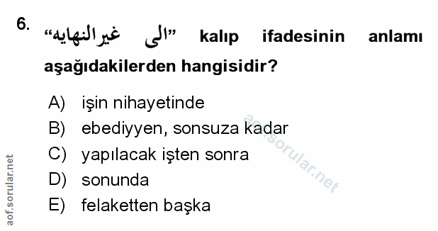 Soru 6