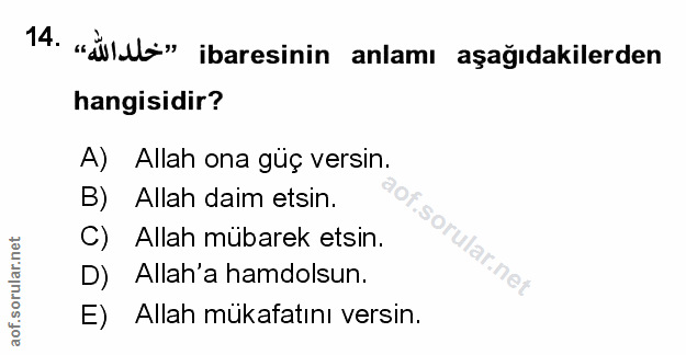 Soru 14