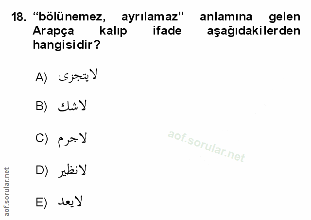Soru 18