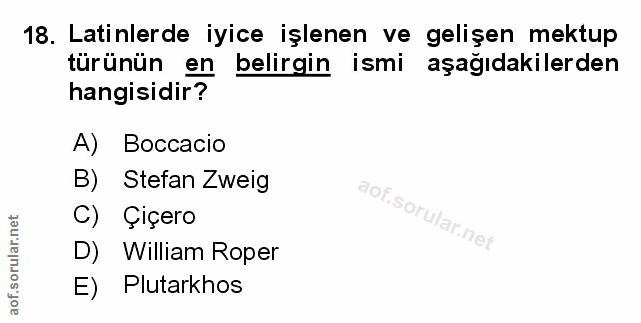 Soru 18