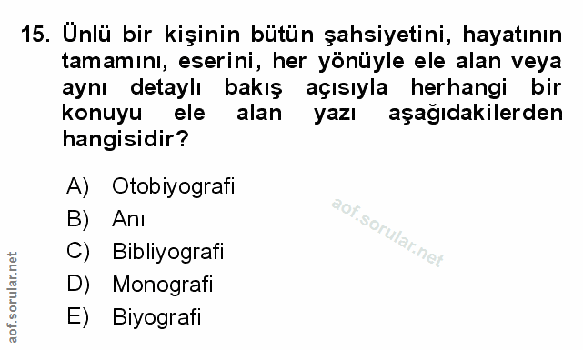 Soru 15