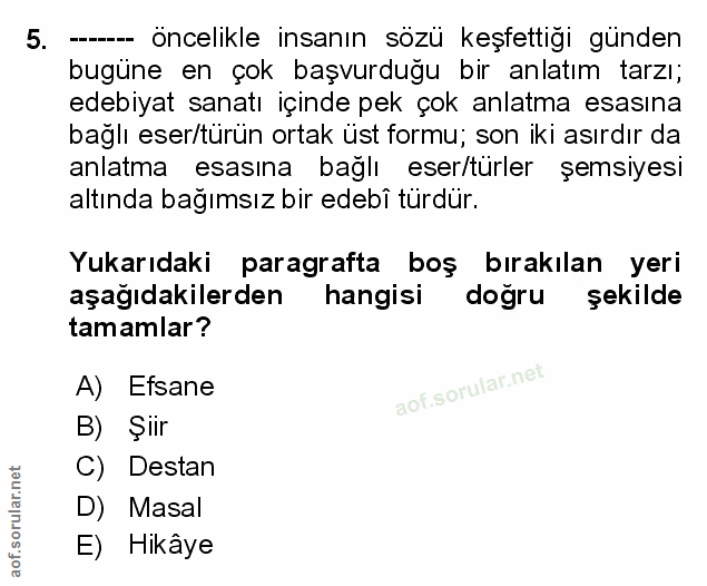 Soru 5