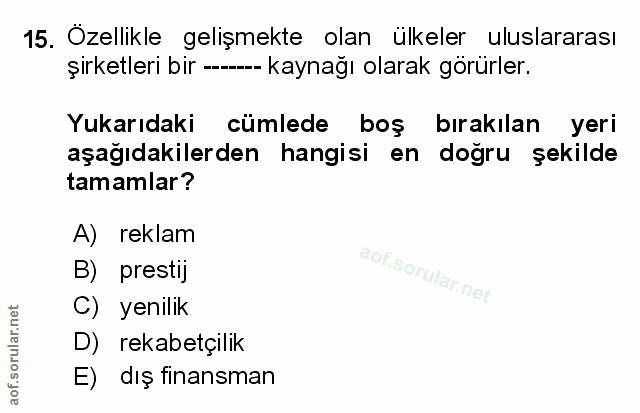 Soru 15