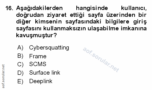 Soru 16
