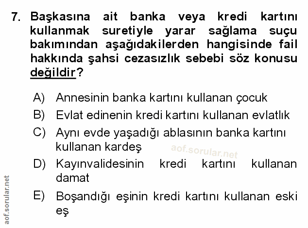 Soru 7