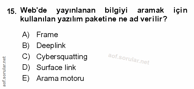 Soru 15