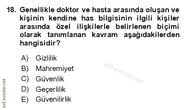 Soru 18