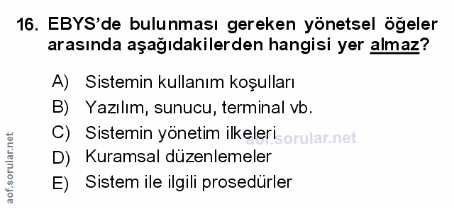 Soru 16