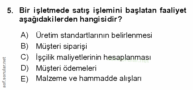 Soru 5
