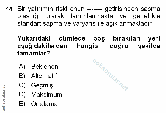 Soru 14