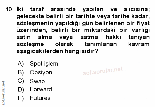 Soru 10