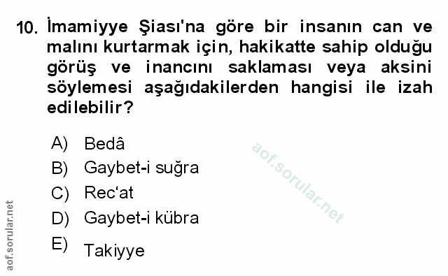 Soru 10
