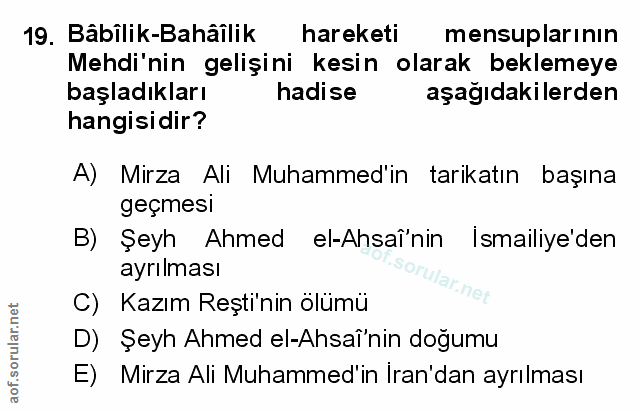 Soru 19