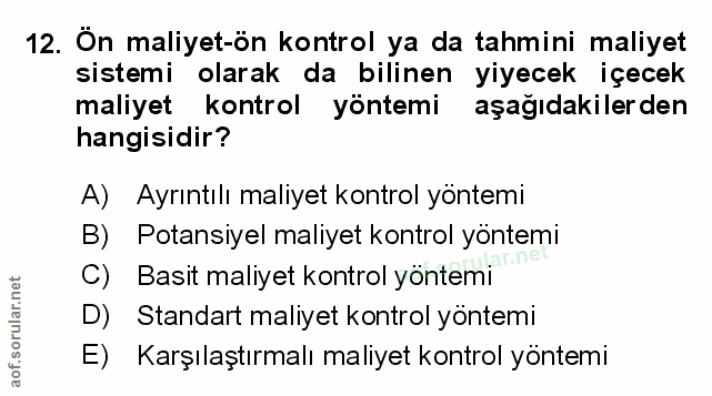 Soru 12
