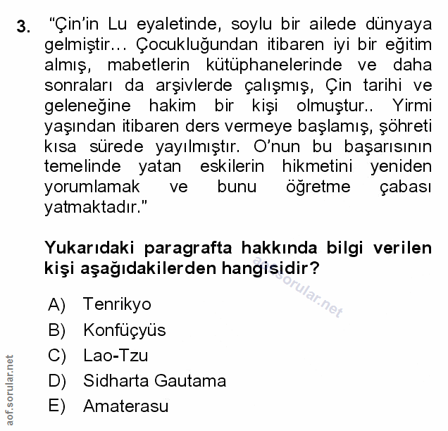 Soru 3