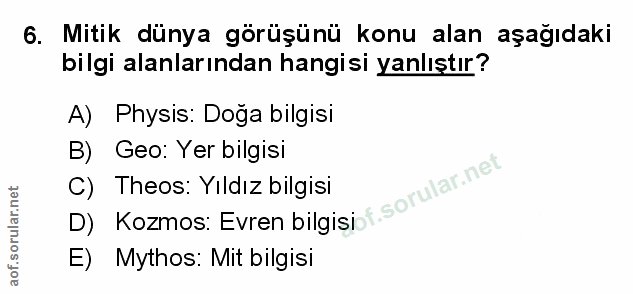 Soru 6