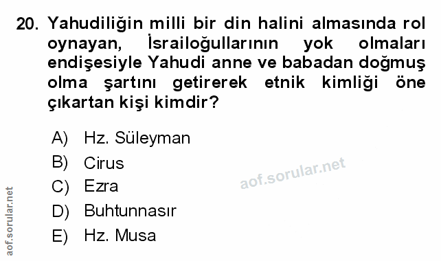 Soru 20