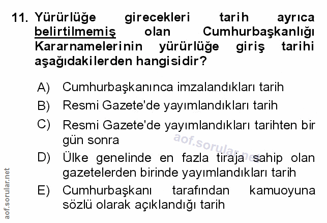Soru 11