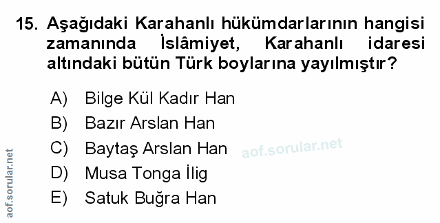 Soru 15