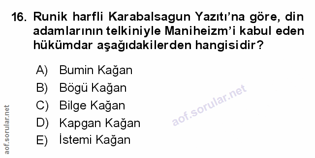 Soru 16