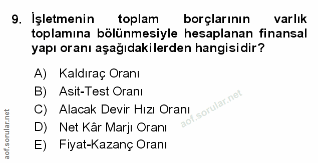 Soru 9