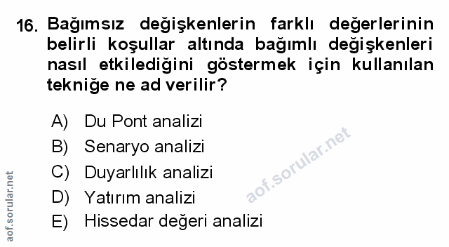 Soru 16