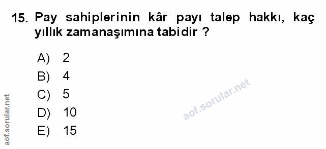 Soru 15
