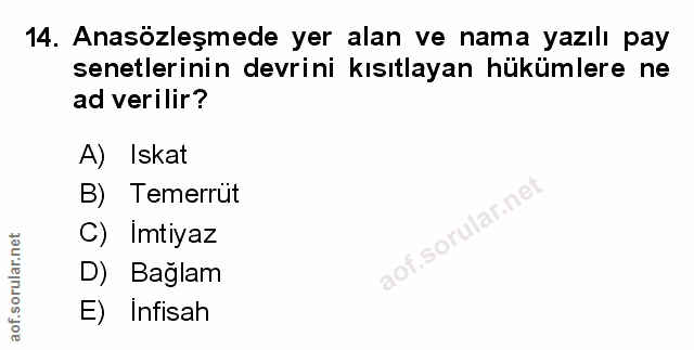 Soru 14