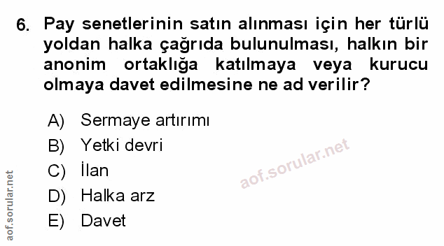 Soru 6